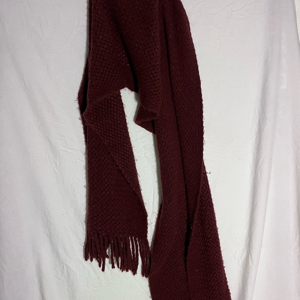 Maroon Red Scarf